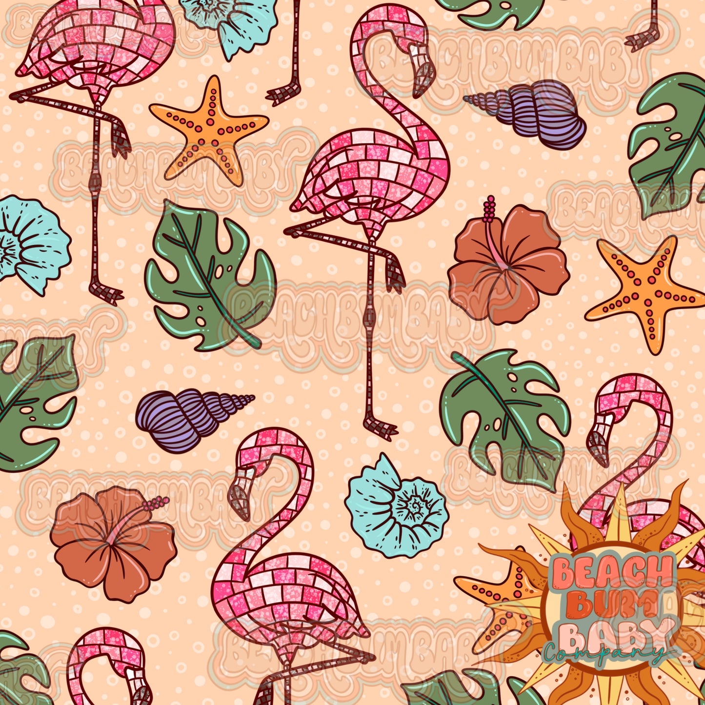 Disco Flamingos