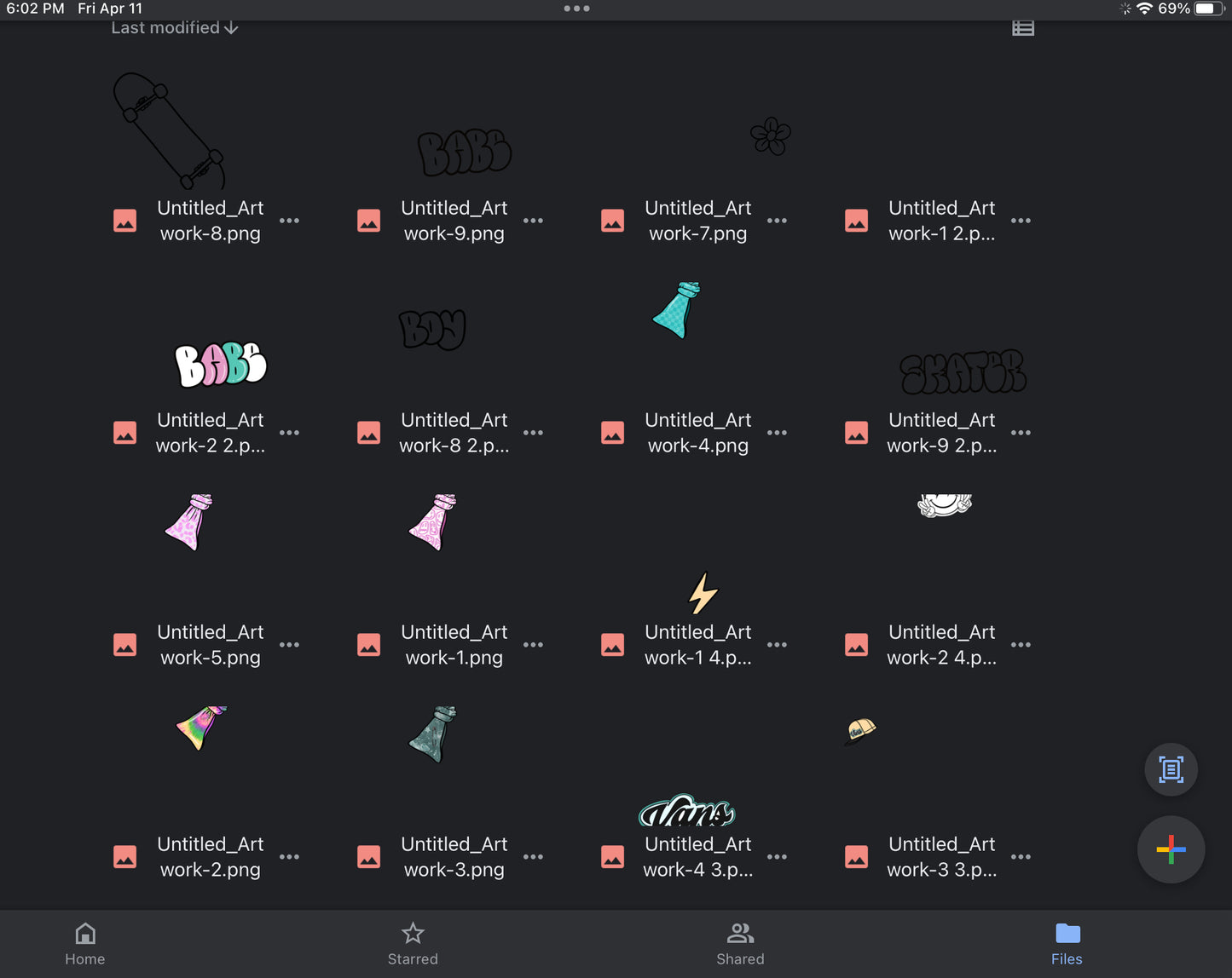 SKATER CLIPART BUNDLE