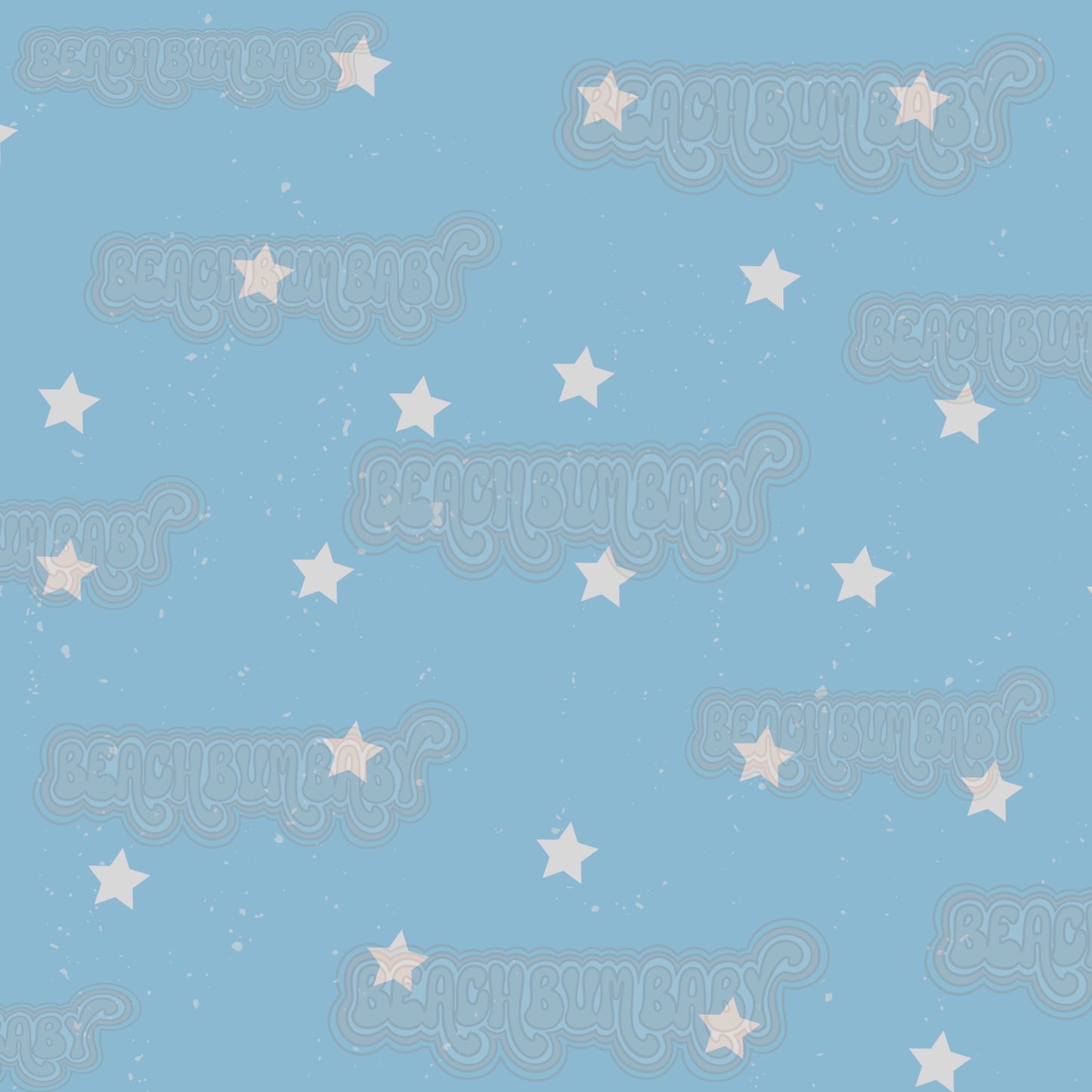 Baby blue star coord