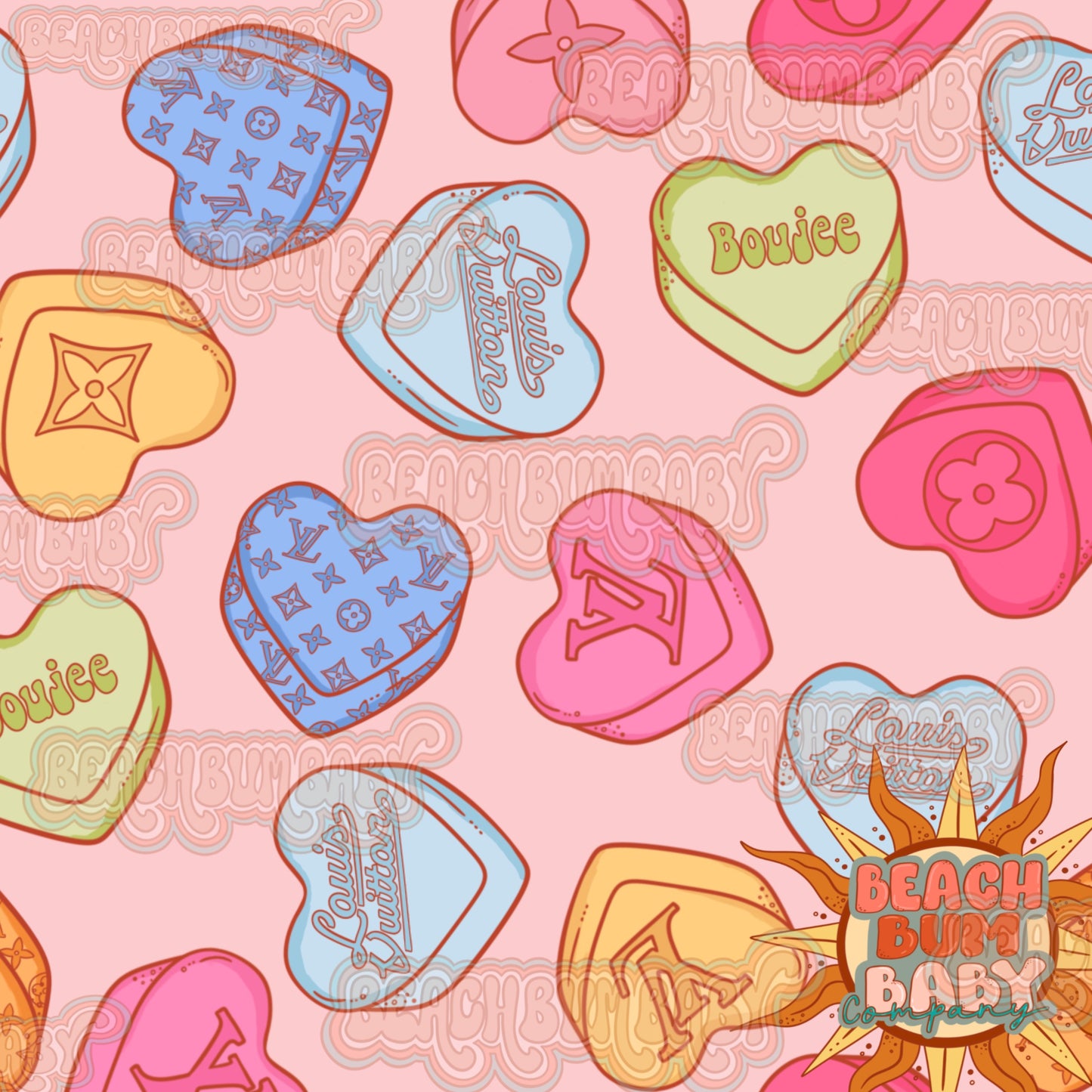 Bjee valentine candy hearts