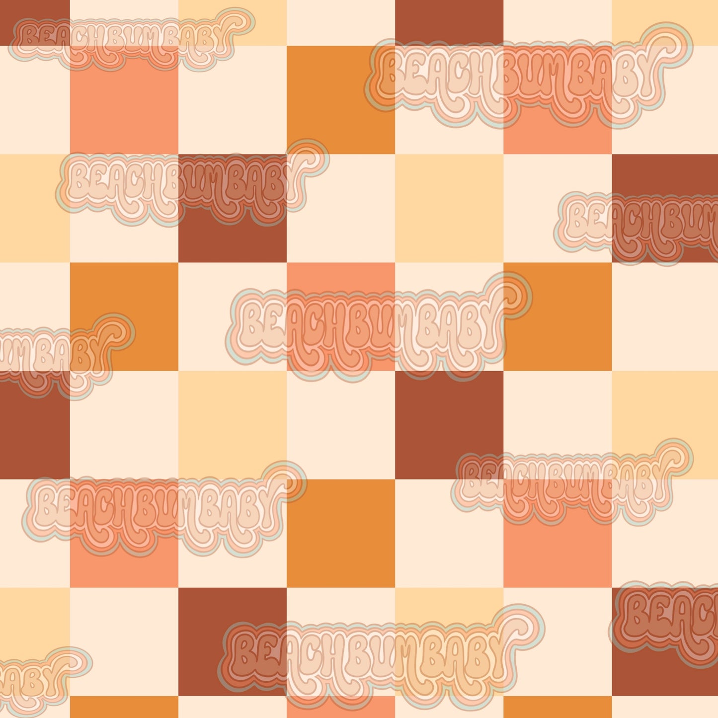Summer boho checkered coord Bbb #315