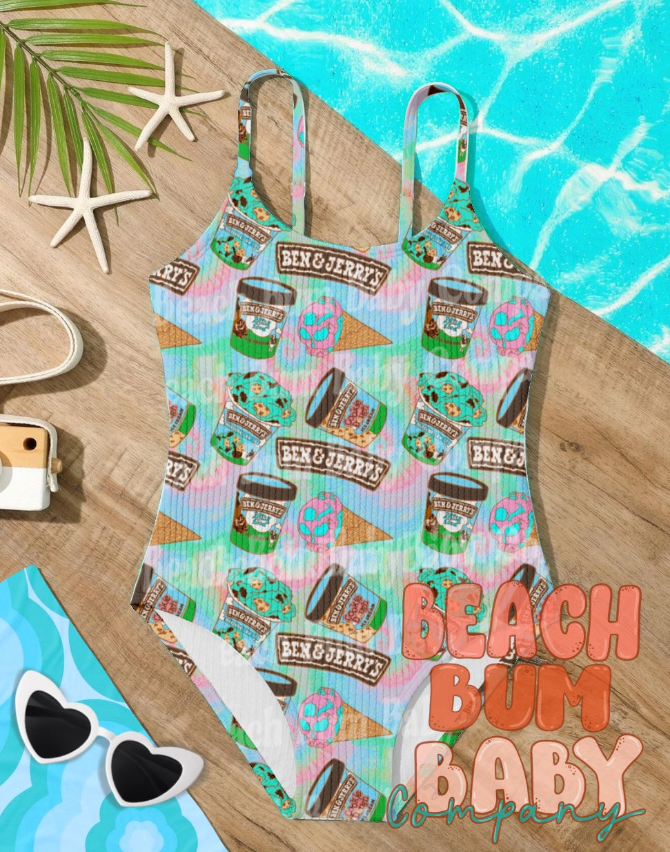 Tie dye Ben & Jerry’s