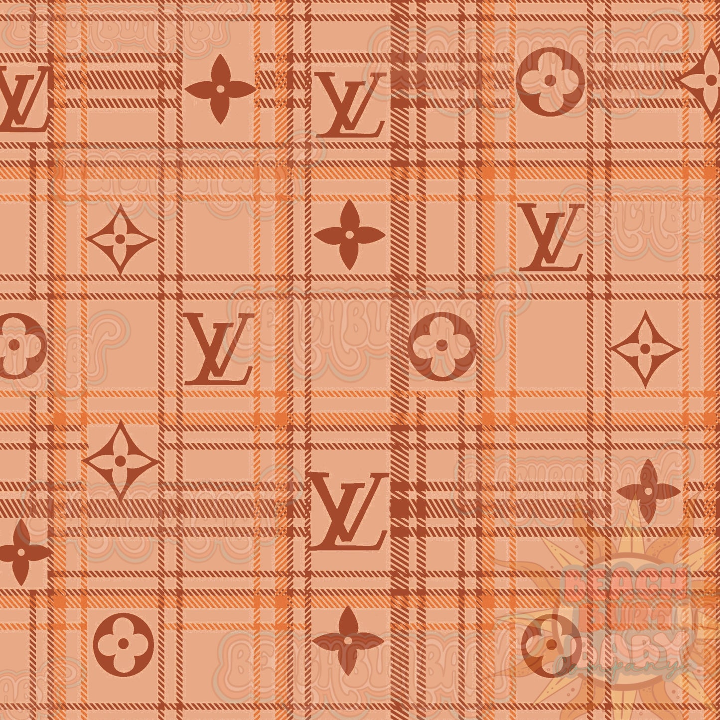 Boujee fall plaid tan