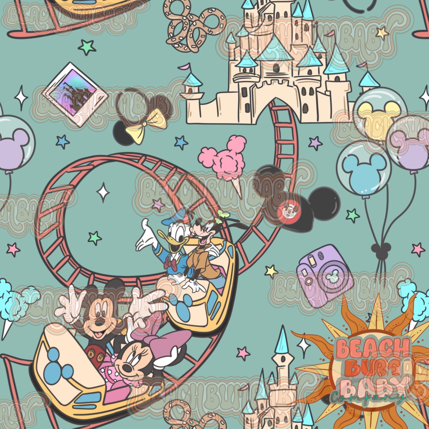 Mouse & friends roller coaster