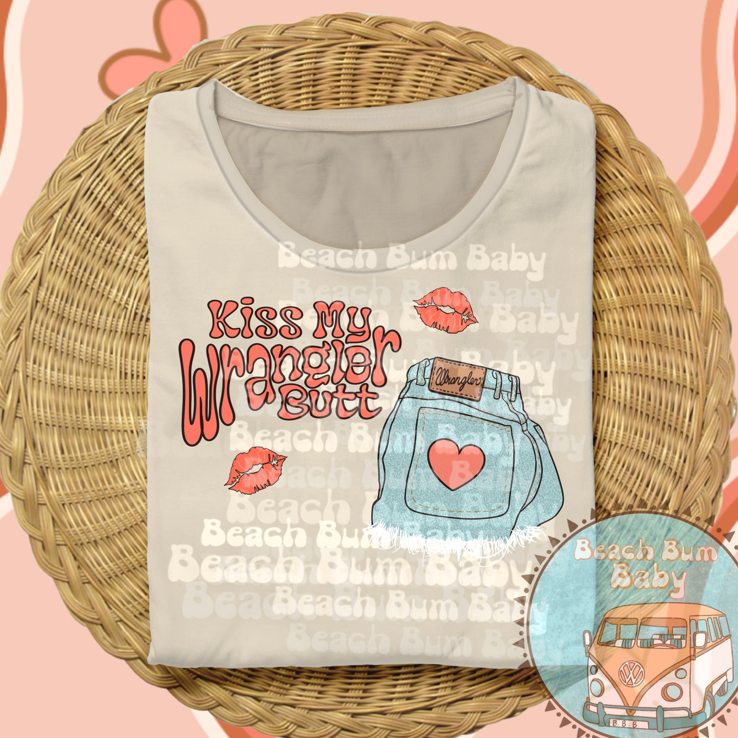 Kiss My Wrangler Butt PNG