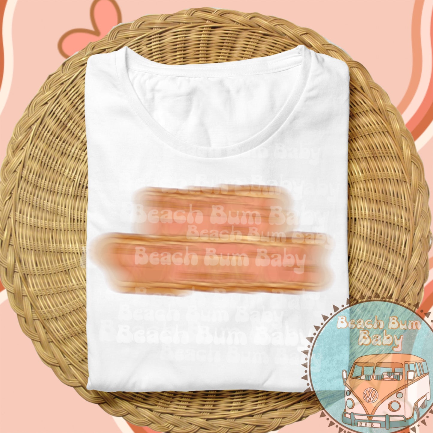 Retro groovy DG drop PNG