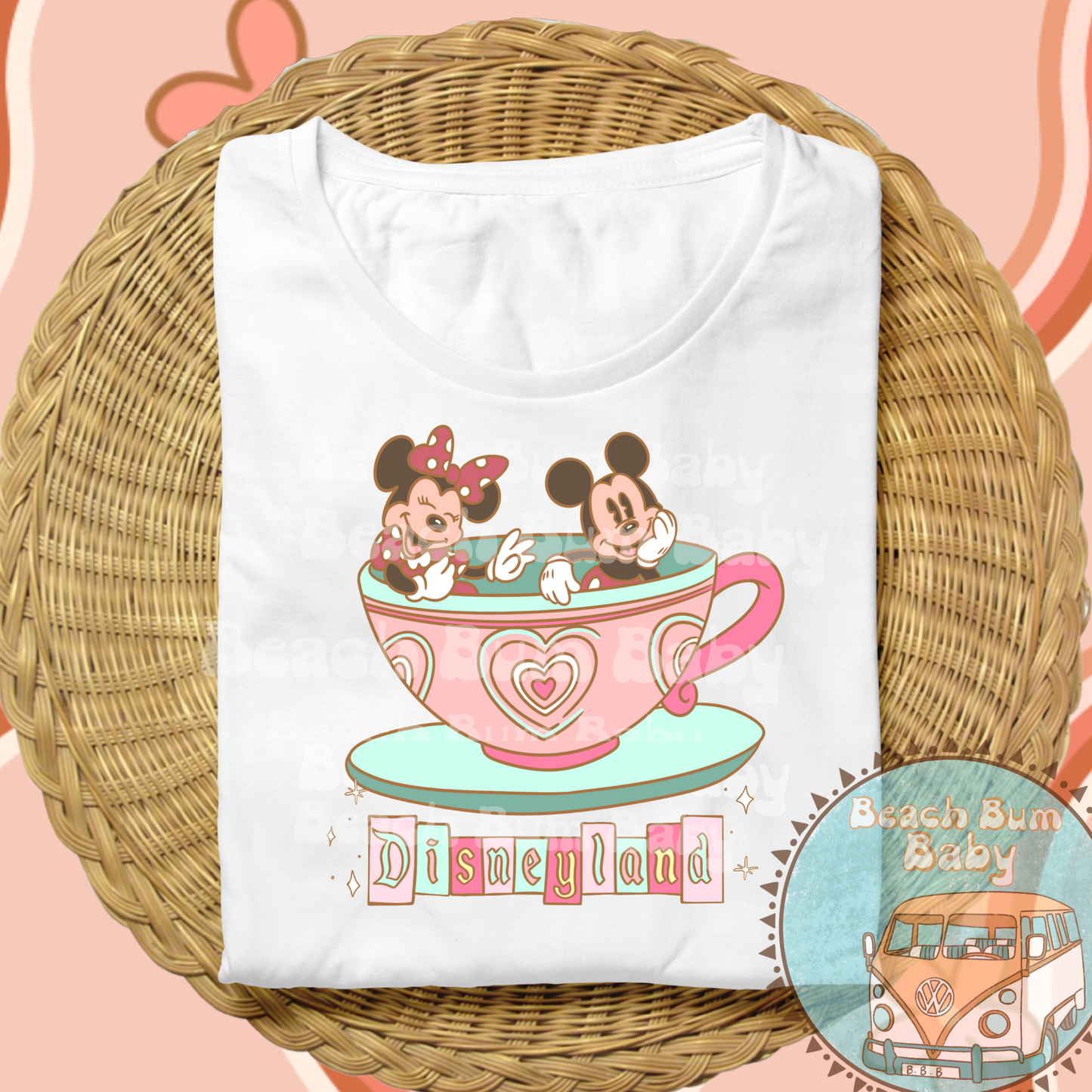 Mouse theme park teacup PNG