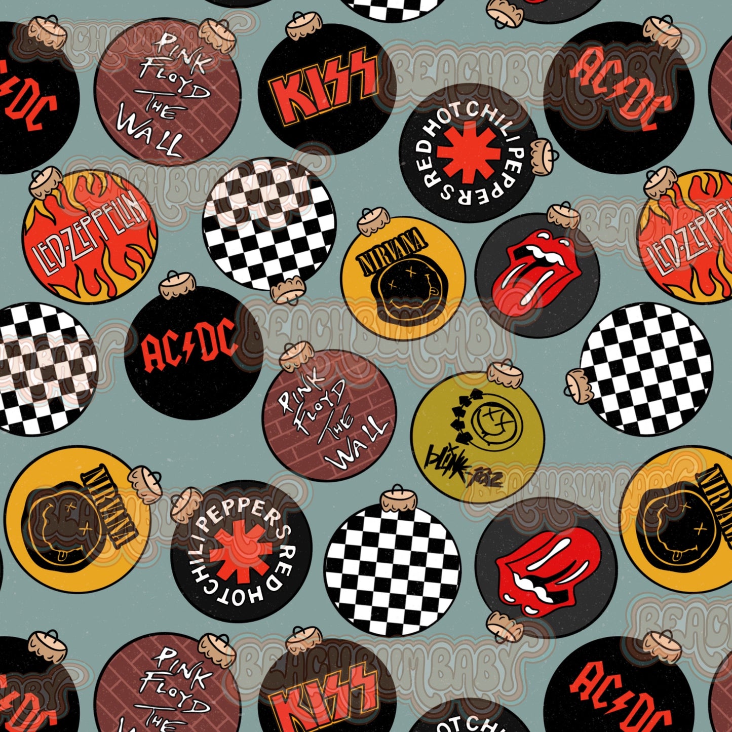 Band logo ornaments