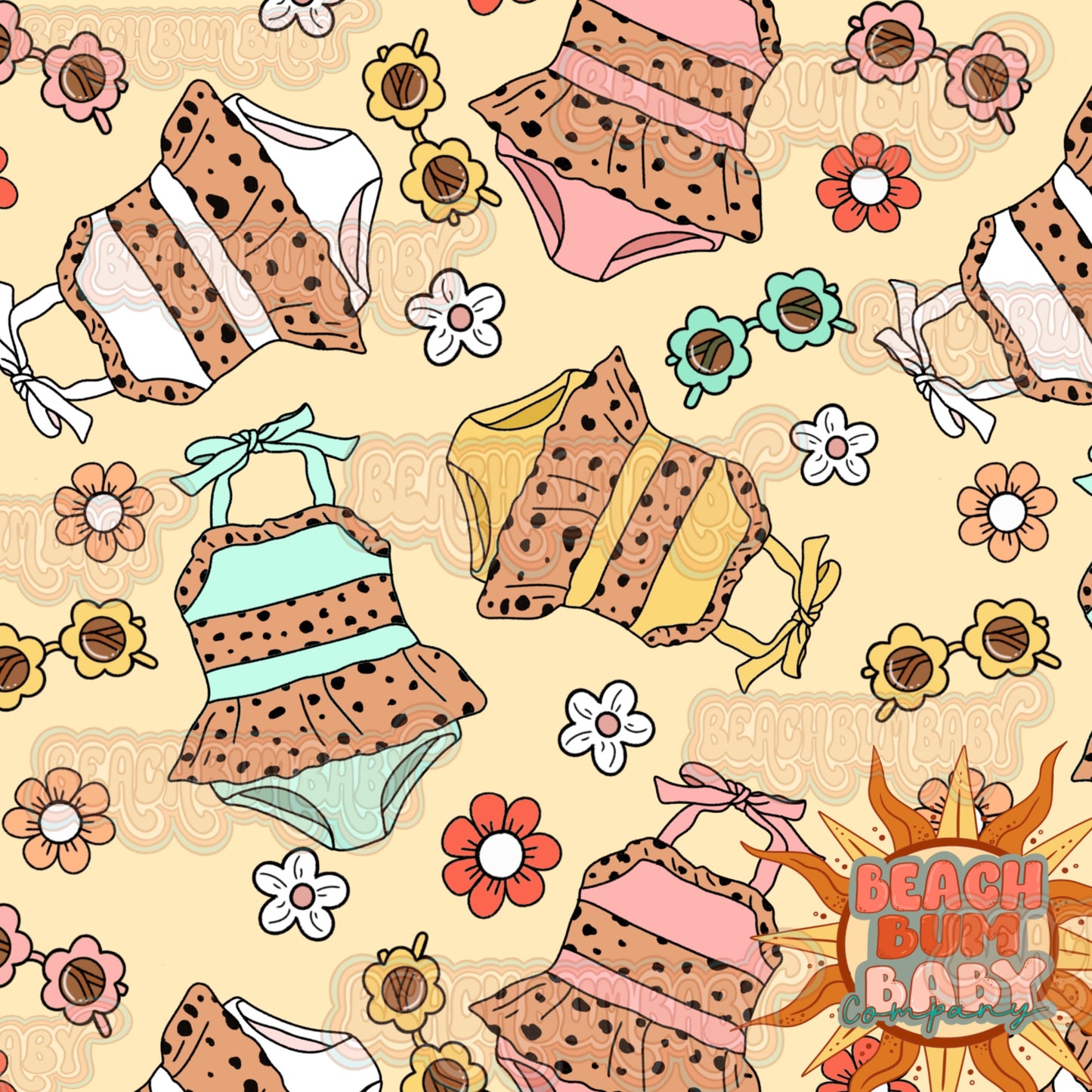 Leopard swimsuits