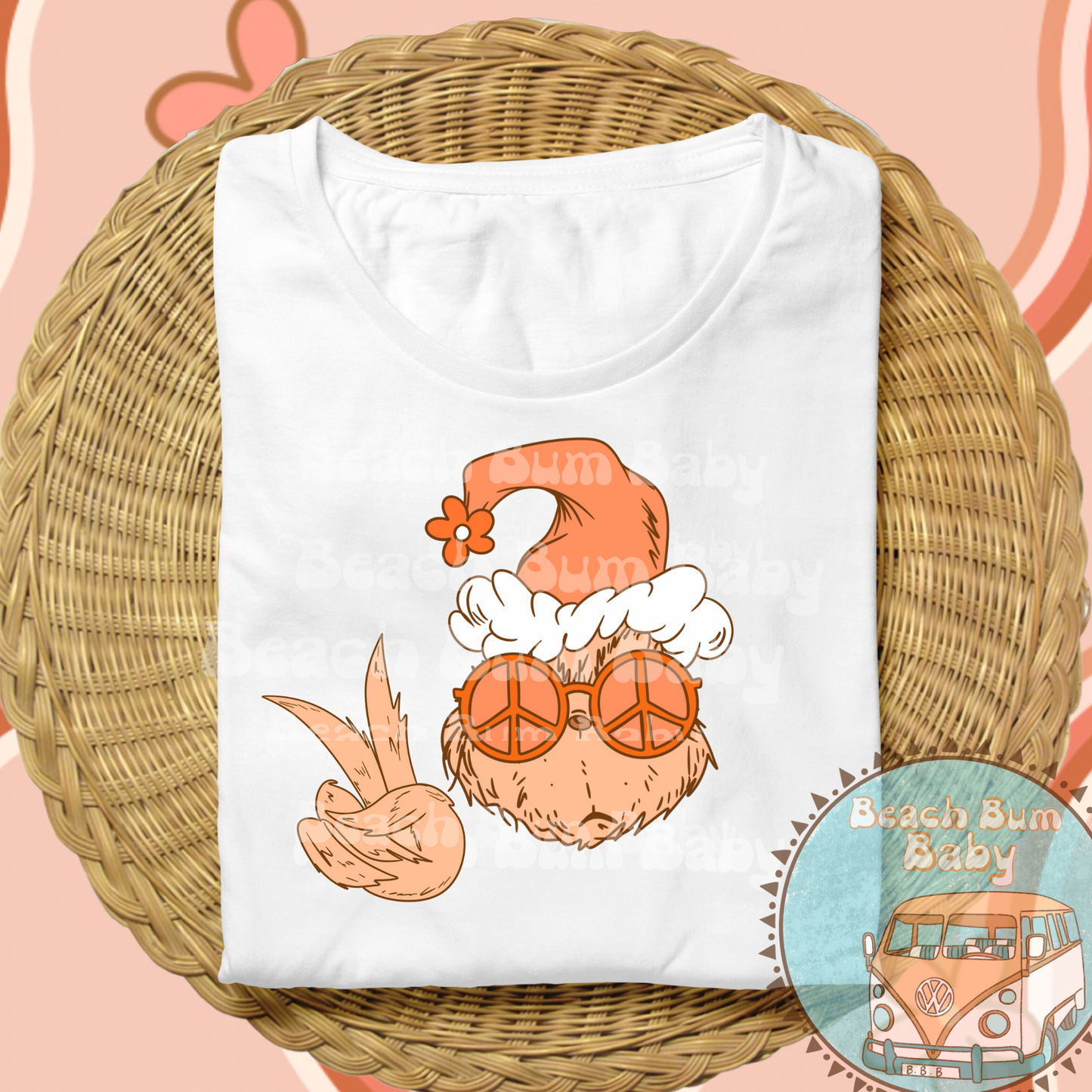 Groovy mean one peace orange png