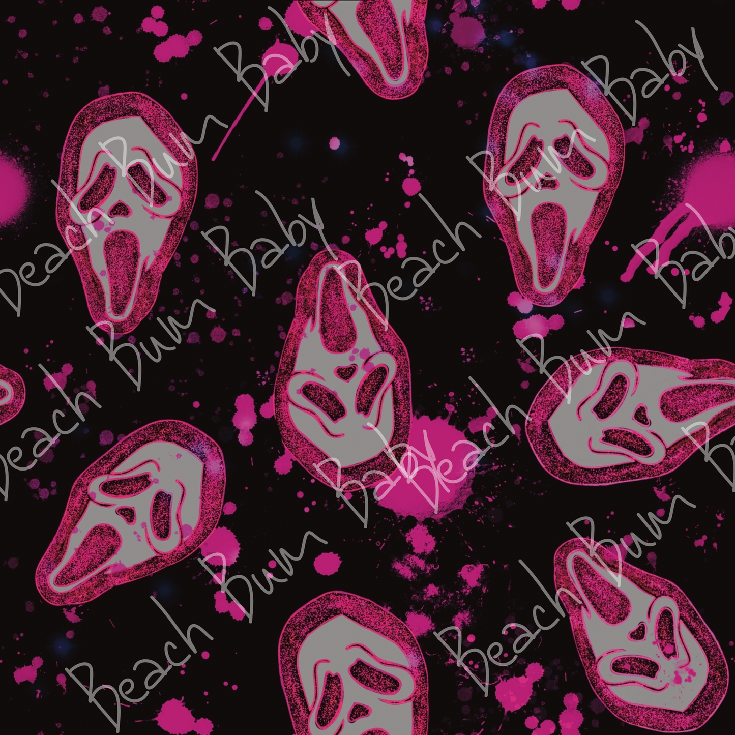 Ghost Face neon