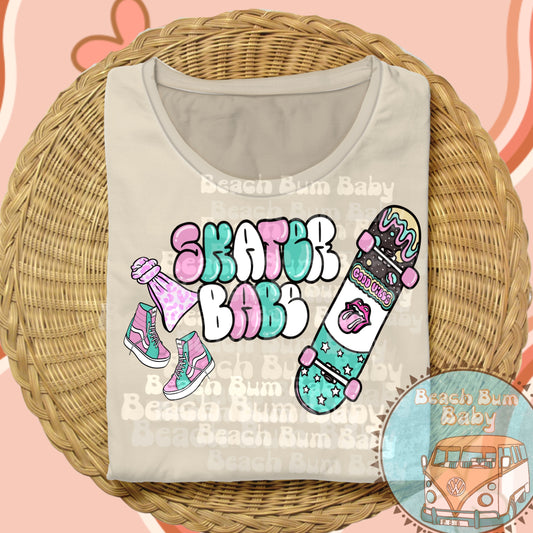 Skater Babe PNG