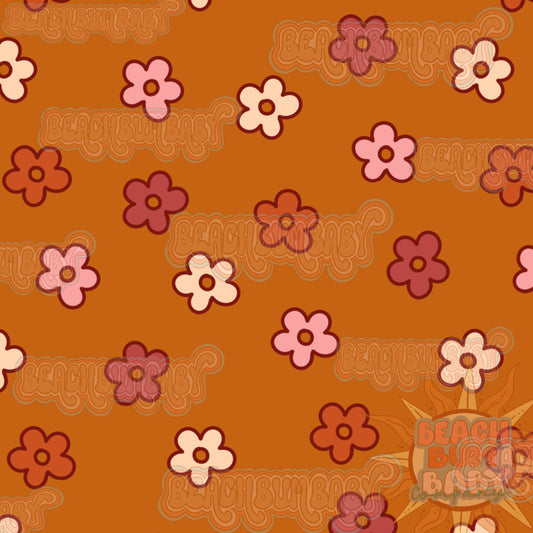 Cozy and groovy floral coord