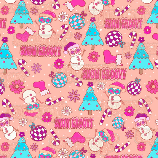 Snow groovy pink