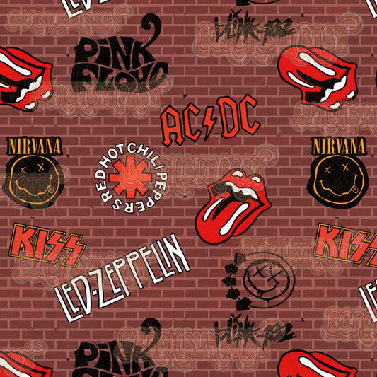 Band logo ornaments coord