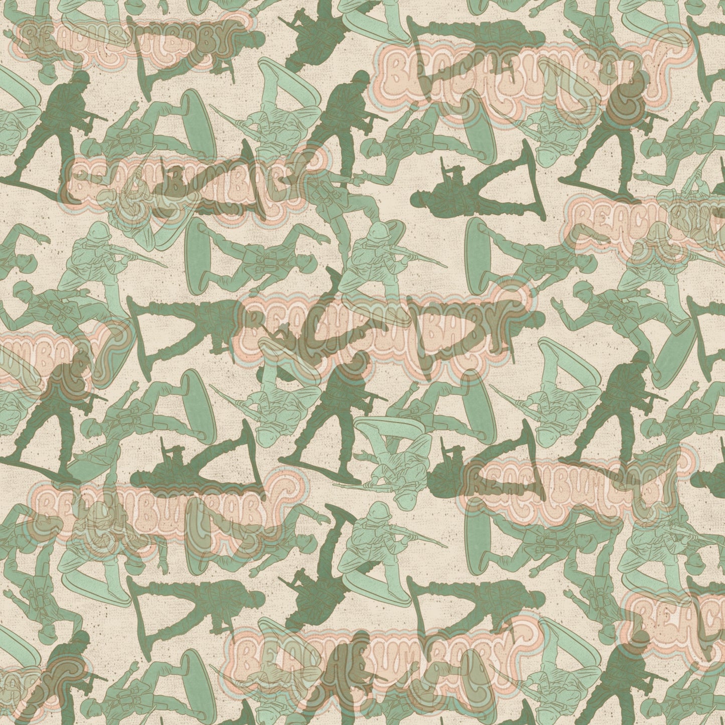 Vintage toy soldiers