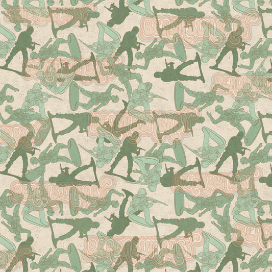 Vintage toy soldiers