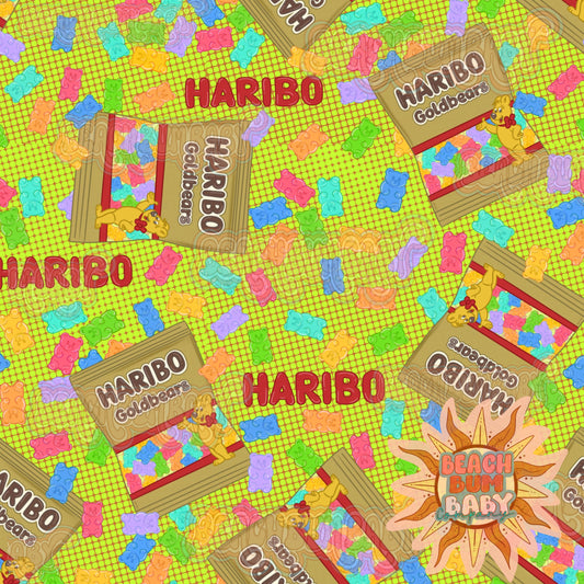 Haribo gummies green
