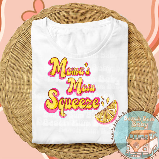 Mamas main squeeze pink PNG