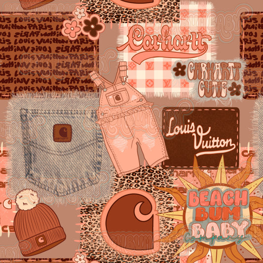 COLLAB CARHARHARTT girl PATCHWORK