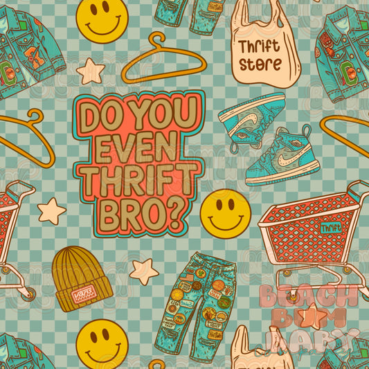 Do you even thrift bro checkered