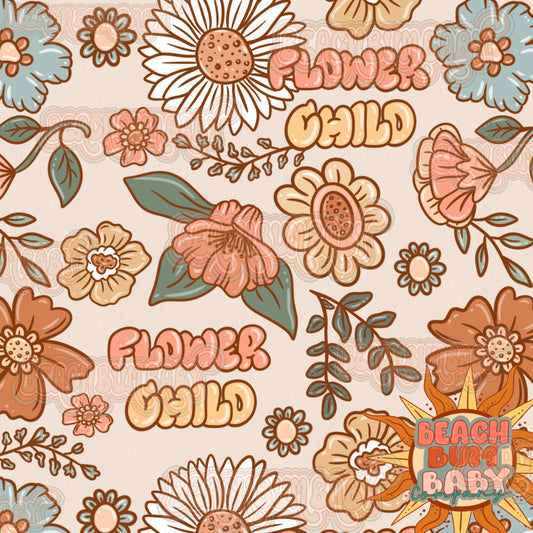 Spring floral Flower child