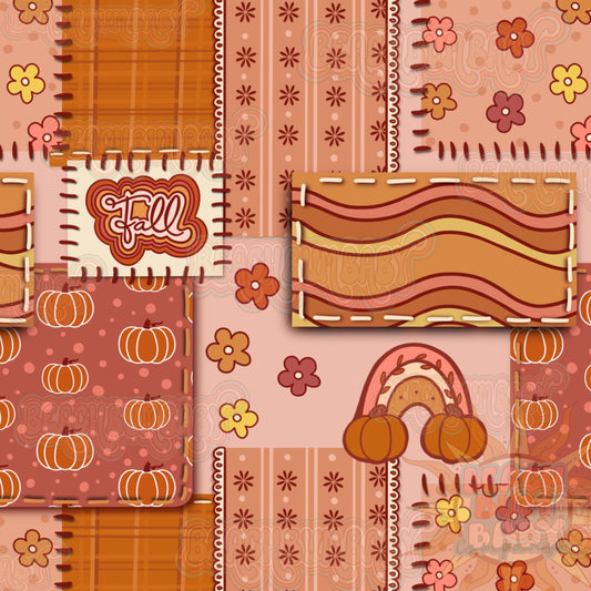 Groovy fall patchwork