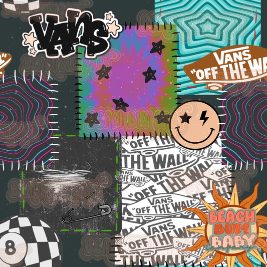 Boy version Vans Patchwork