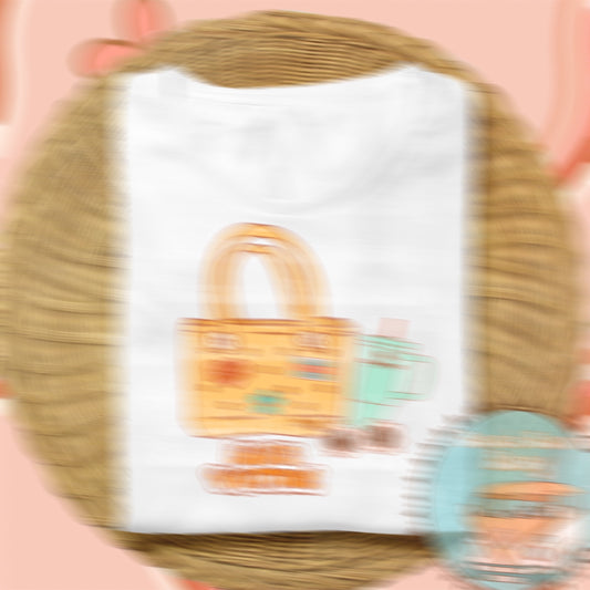 Summer bags and cups png