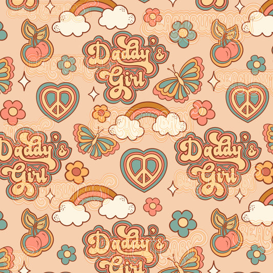 Groovy daddy’s girl