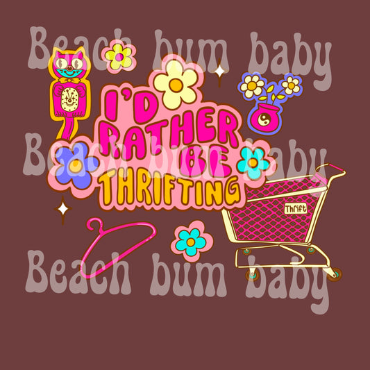 I’d rather be thrifting png