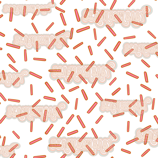 Gingerbread sprinkles pattern