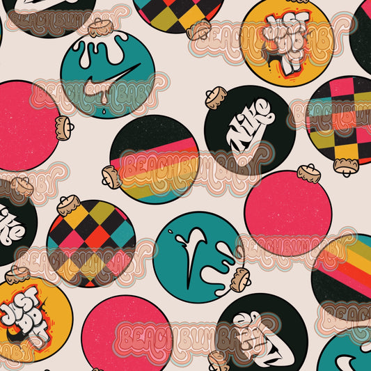 Check logo ornaments