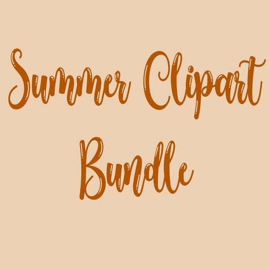 SUMMER CLIPART BUNDLE