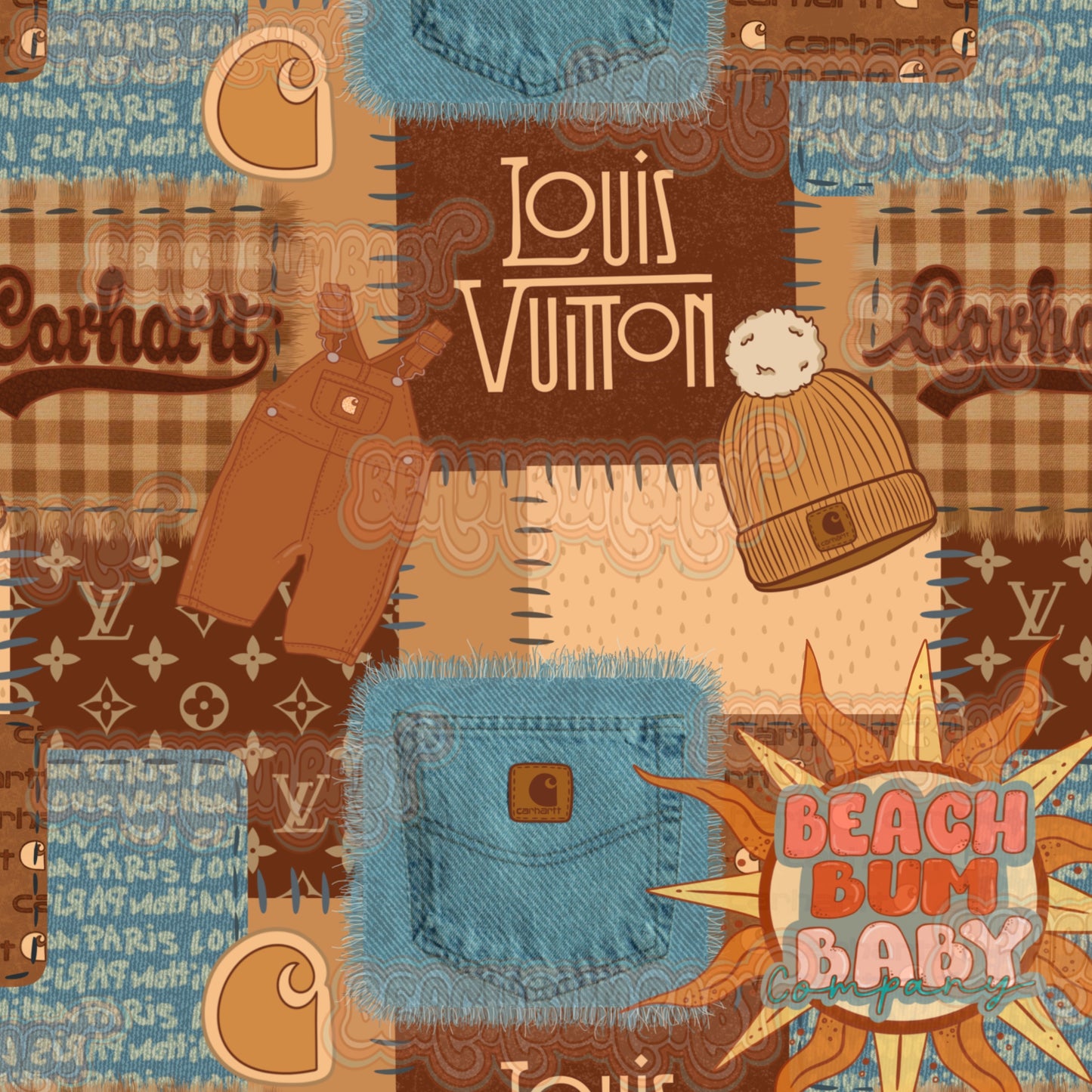 COLLAB CARHARHARTT BOY PATCHWORK