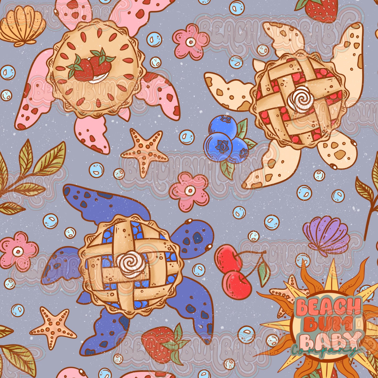 Desert pies sea turtles