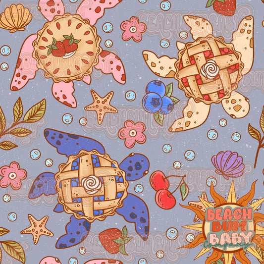 Desert pies sea turtles