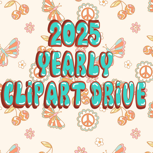 2025 yearly clipart DRIVE