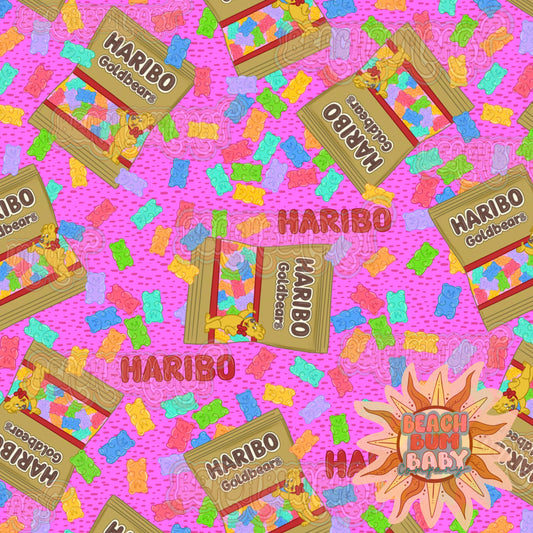 Haribo gummies purple