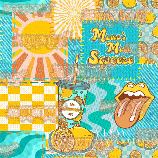 Lemonade patchwork BBB#228