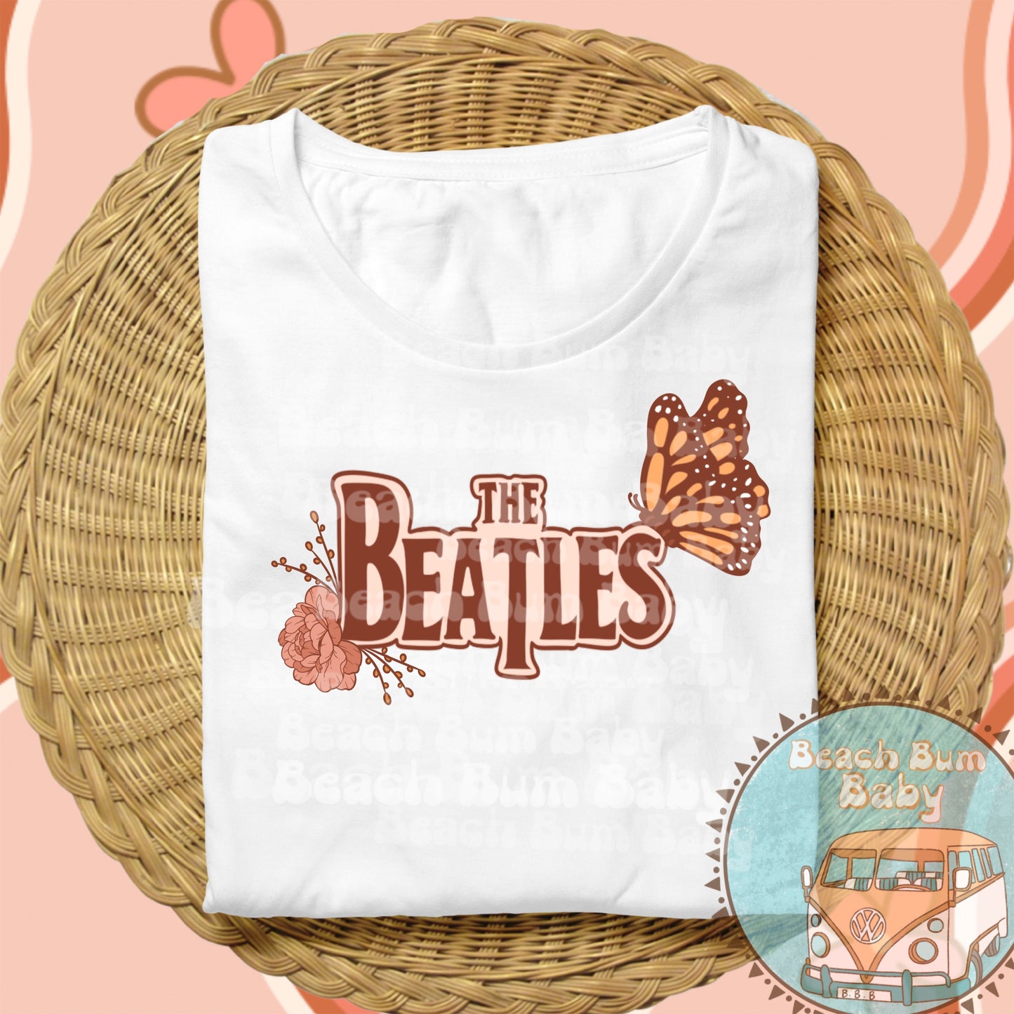 Floral Beatles PNG