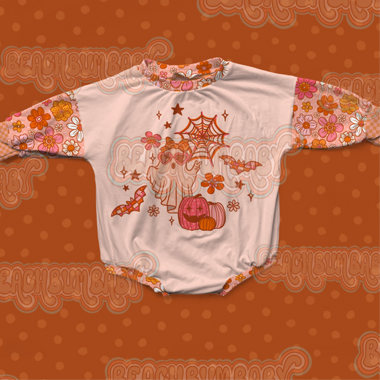Groovy & spooky ghost png