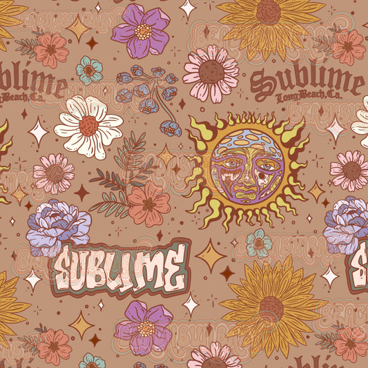 Floral sun band
