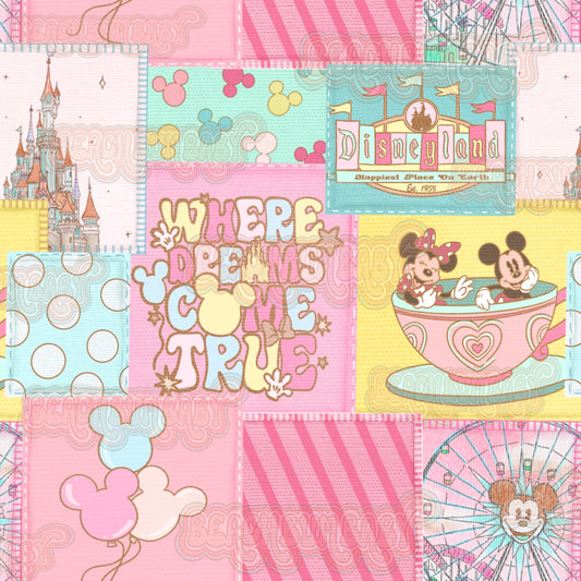 Character patchwork collection BUNDLE
