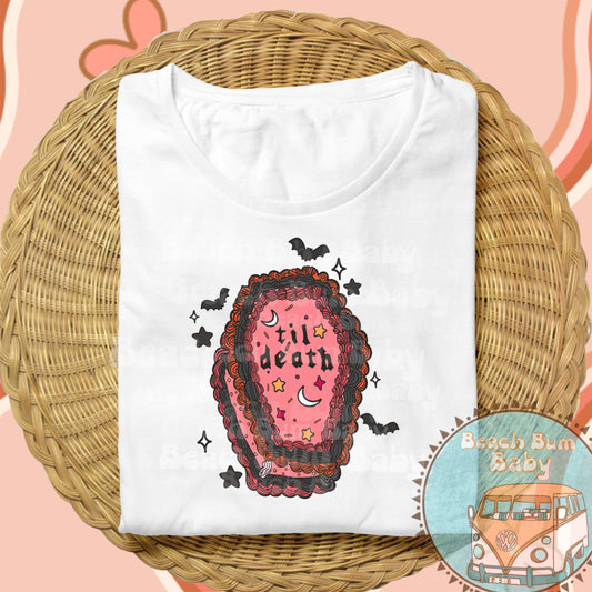 Spooky coffin cake PNG