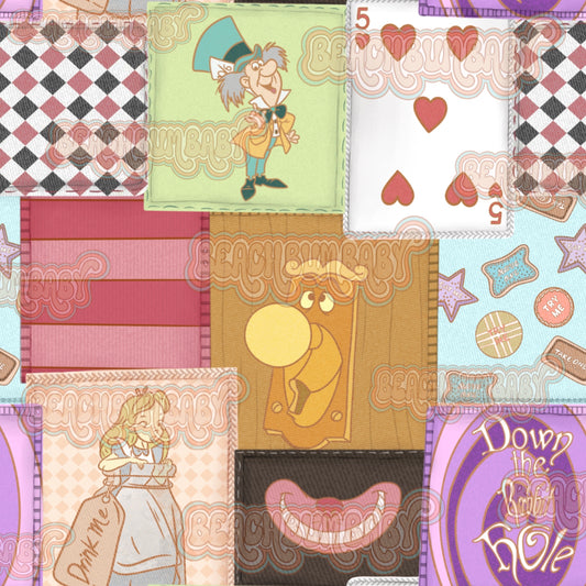 Down the rabbit hole patchwork