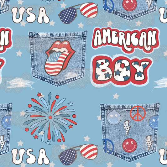 American boy