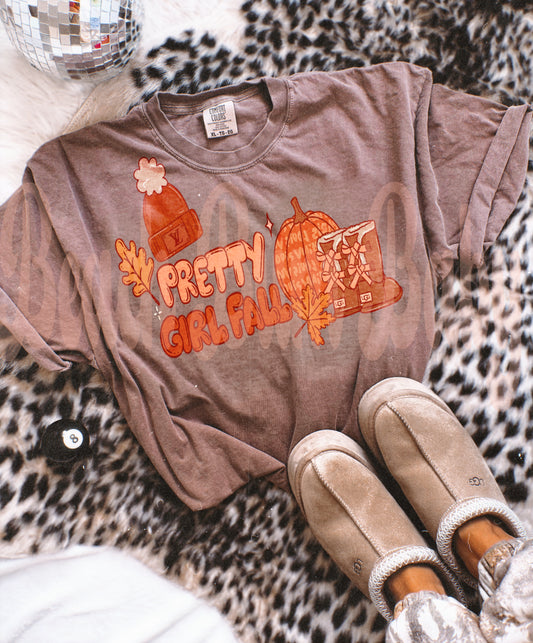Pretty girl fall png