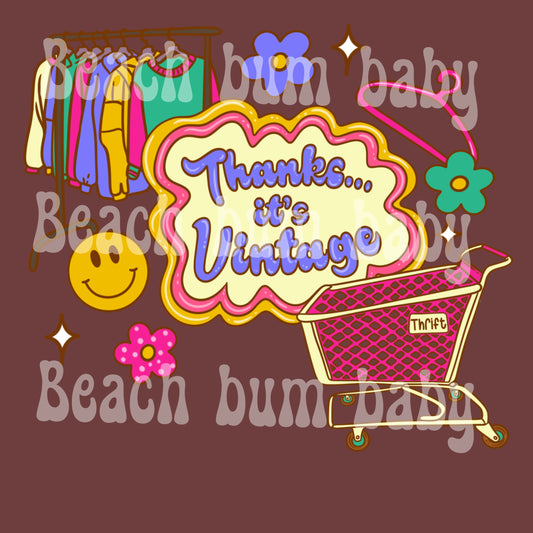 Thanks it’s vintage png