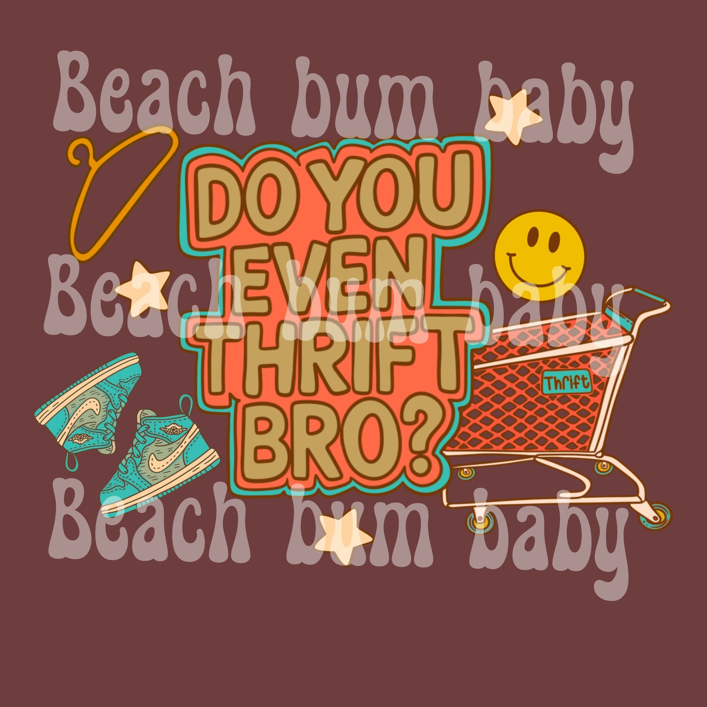 Do you even thrift bro png
